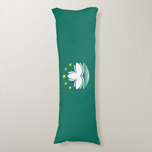 Coussins Longs Drapeau de Macao (Devant (Vertical))