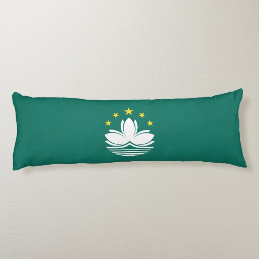 Coussins Longs Drapeau de Macao (Dos)
