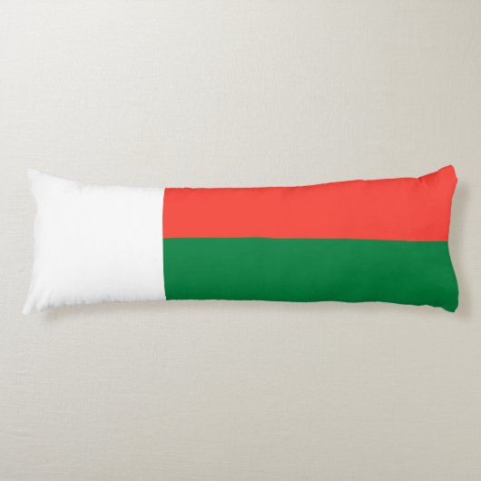 Coussins Longs Drapeau de Madagascar (Devant)