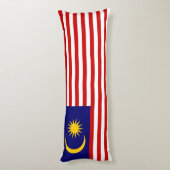 Coussins Longs Drapeau de Malaisie (Dos (Vertical))