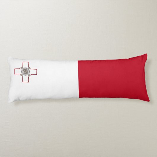 Coussins Longs Drapeau de Malte (Dos)