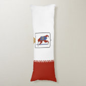Coussins Longs Drapeau de Mari El (Devant (Vertical))