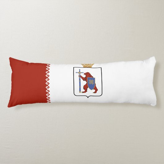Coussins Longs Drapeau de Mari El (Devant)