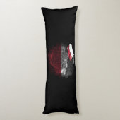 Coussins Longs Drapeau de Monaco (Dos (Vertical))