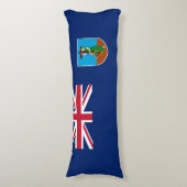Coussins Longs Drapeau de Montserrat (Devant (Vertical))