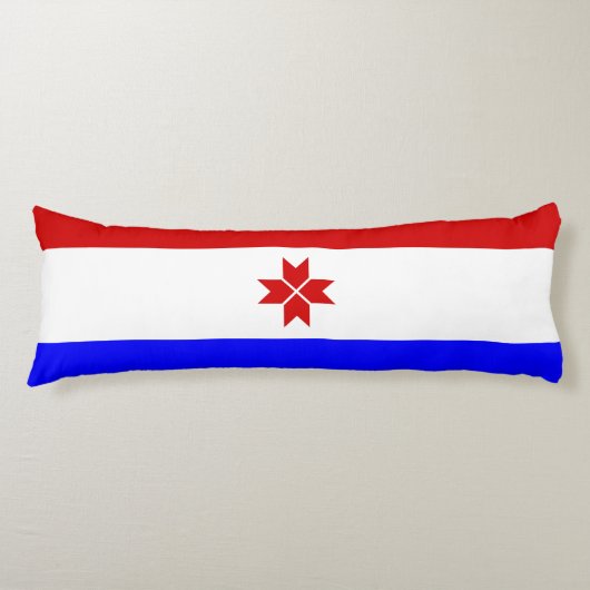 Coussins Longs Drapeau de Mordovie (Devant)