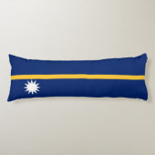 Coussins Longs Drapeau de Nauru (Devant)