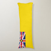 Coussins Longs Drapeau de Niue (Devant (Vertical))