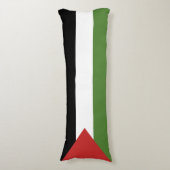 Coussins Longs Drapeau de Palestine (Devant (Vertical))