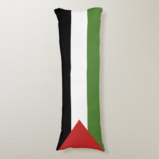 Coussins Longs Drapeau de Palestine (Devant (Vertical))