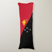 Coussins Longs Drapeau de Papouasie-Nouvelle-Guinée (Devant (Vertical))