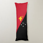 Coussins Longs Drapeau de Papouasie-Nouvelle-Guinée (Dos (Vertical))