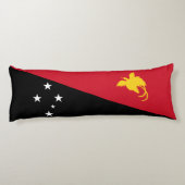 Coussins Longs Drapeau de Papouasie-Nouvelle-Guinée (Dos)