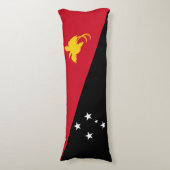 Coussins Longs Drapeau de Papouasie-Nouvelle-Guinée (Devant (Vertical))