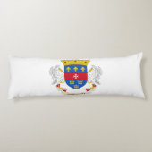 Coussins Longs Drapeau de Saint-Barthélemy (Dos)