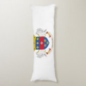 Coussins Longs Drapeau de Saint-Barthélemy (Devant (Vertical))