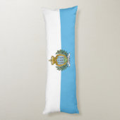 Coussins Longs Drapeau de Saint-Marin (Dos (Vertical))