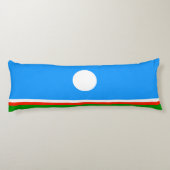 Coussins Longs Drapeau de Sakha (Dos)