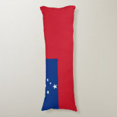 Coussins Longs Drapeau de Samoa (Devant (Vertical))