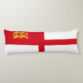 Coussins Longs Drapeau de Sercq (Dos)