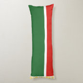 Coussins Longs Drapeau de Tchétchénie (Dos (Vertical))