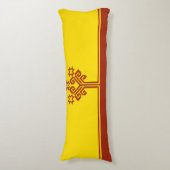 Coussins Longs Drapeau de Tchouvachie (Devant (Vertical))