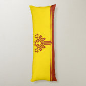 Coussins Longs Drapeau de Tchouvachie (Dos (Vertical))