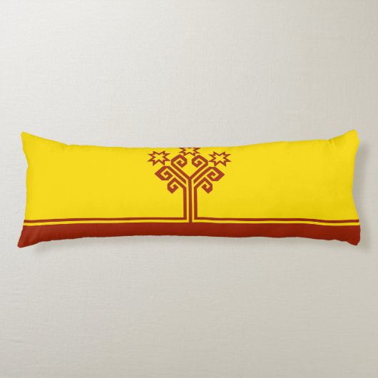 Coussins Longs Drapeau de Tchouvachie (Devant)