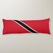 Coussins Longs Drapeau de Trinité-et-Tobago (Dos)