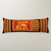 Coussins Longs Drapeau de Venise, Italie (Devant)