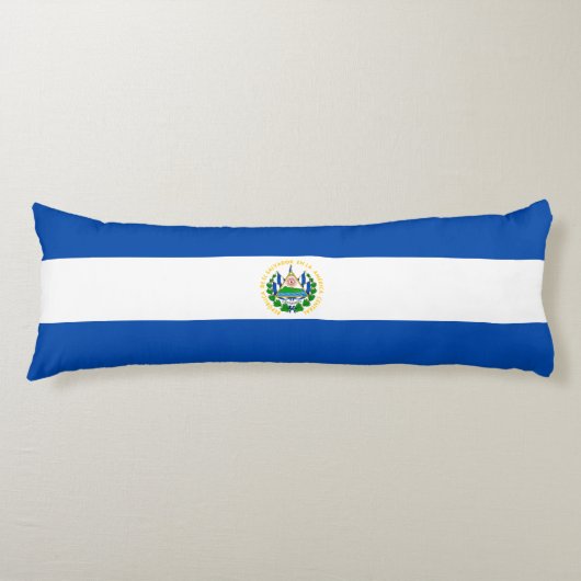 Coussins Longs Drapeau d'El Salvador (Devant)