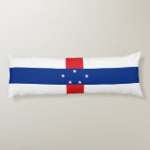 Coussins Longs Drapeau des Antilles néerlandaises (Dos)