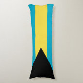 Coussins Longs Drapeau Des Bahamas (Devant (Vertical))