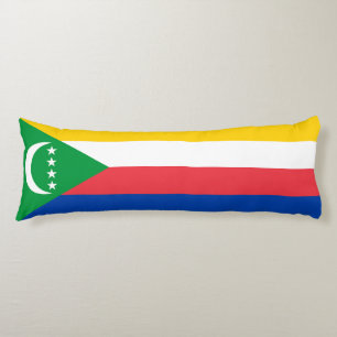 Coussins Longs Drapeau des Comores