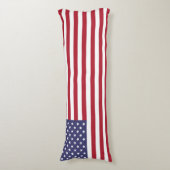 Coussins Longs Drapeau des États-Unis (Devant (Vertical))