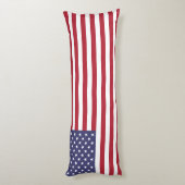 Coussins Longs Drapeau des États-Unis (Dos (Vertical))