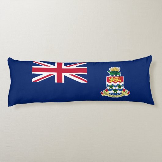Coussins Longs Drapeau des îles Caïmans (Dos)
