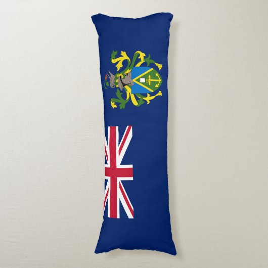 Coussins Longs Drapeau des îles Pitcairn (Devant (Vertical))