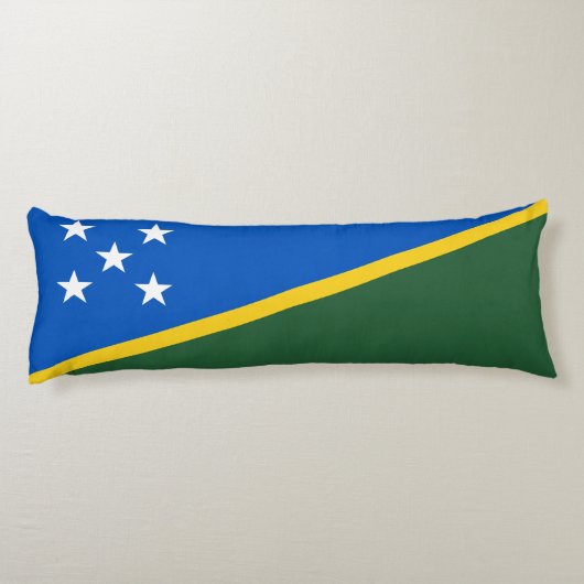 Coussins Longs Drapeau des Îles Salomon (Dos)