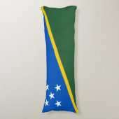 Coussins Longs Drapeau des Îles Salomon (Devant (Vertical))