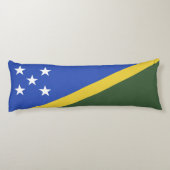 Coussins Longs Drapeau des Îles Salomon (Dos)