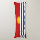 Coussins Longs Drapeau des Kiribati (Devant (Vertical))