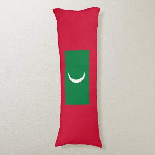 Coussins Longs Drapeau des Maldives (Devant (Vertical))