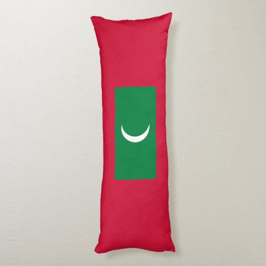 Coussins Longs Drapeau des Maldives (Dos (Vertical))