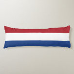 Coussins Longs Drapeau des Pays-Bas<br><div class="desc">Drapeau patriotique des Pays-Bas.</div>