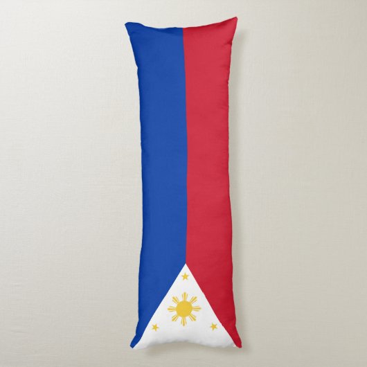 Coussins Longs drapeau des Philippines (Dos (Vertical))