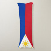 Coussins Longs Drapeau des Philippines (Devant (Vertical))