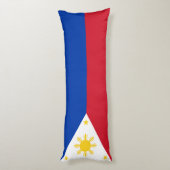 Coussins Longs Drapeau des Philippines (Dos (Vertical))