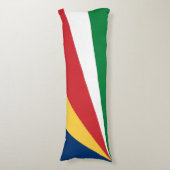 Coussins Longs Drapeau des Seychelles (Devant (Vertical))