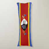 Coussins Longs Drapeau d'Eswatini (Devant (Vertical))